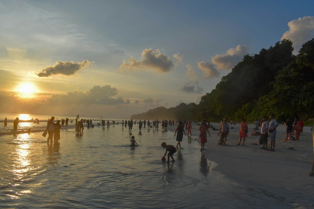 Sunset at Radhanagar Beach, Havelock