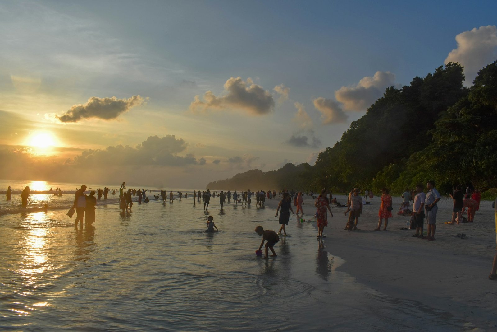 Sunset at Radhanagar Beach, Havelock