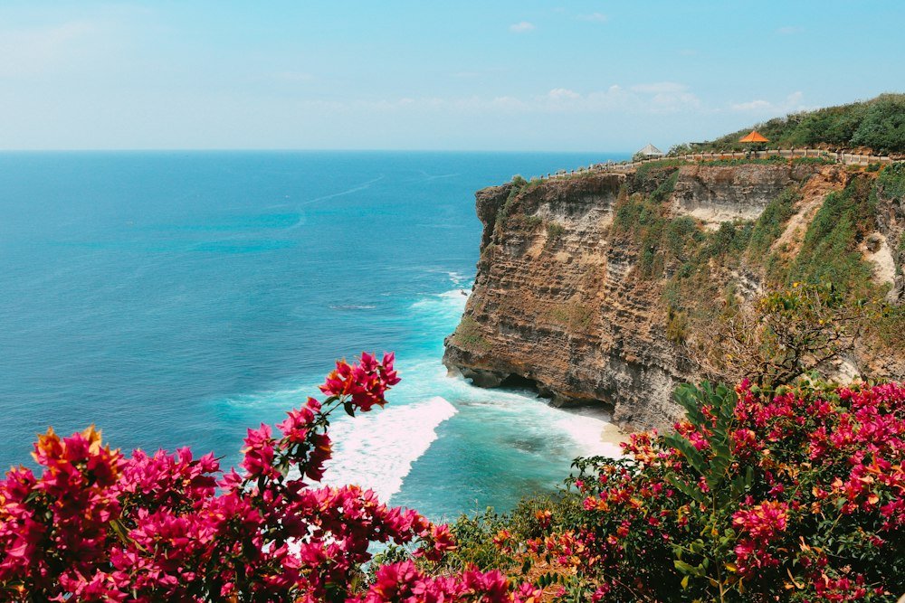 Sea cliffs at Uluwatu, Bali