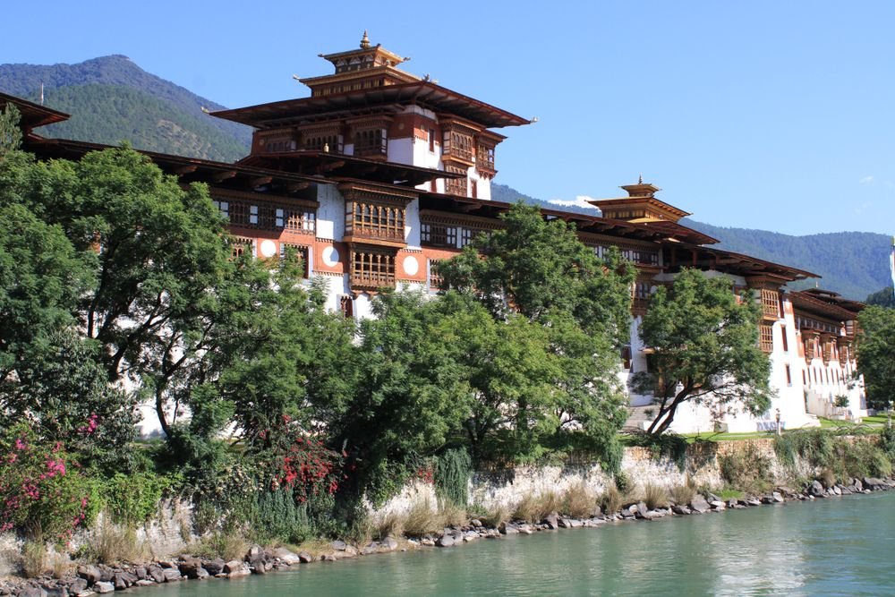 Punakha Dzong by the river