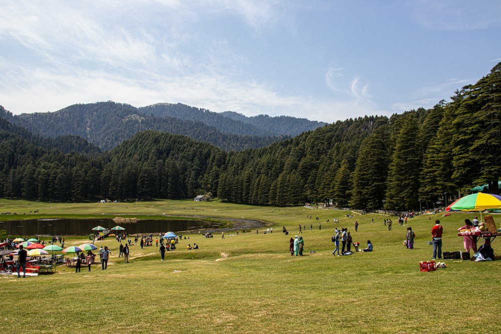Khajjiar meadow, near Dalhousie