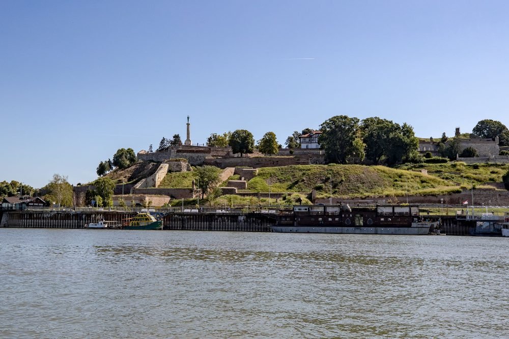 Belgrade fortress and the Sava