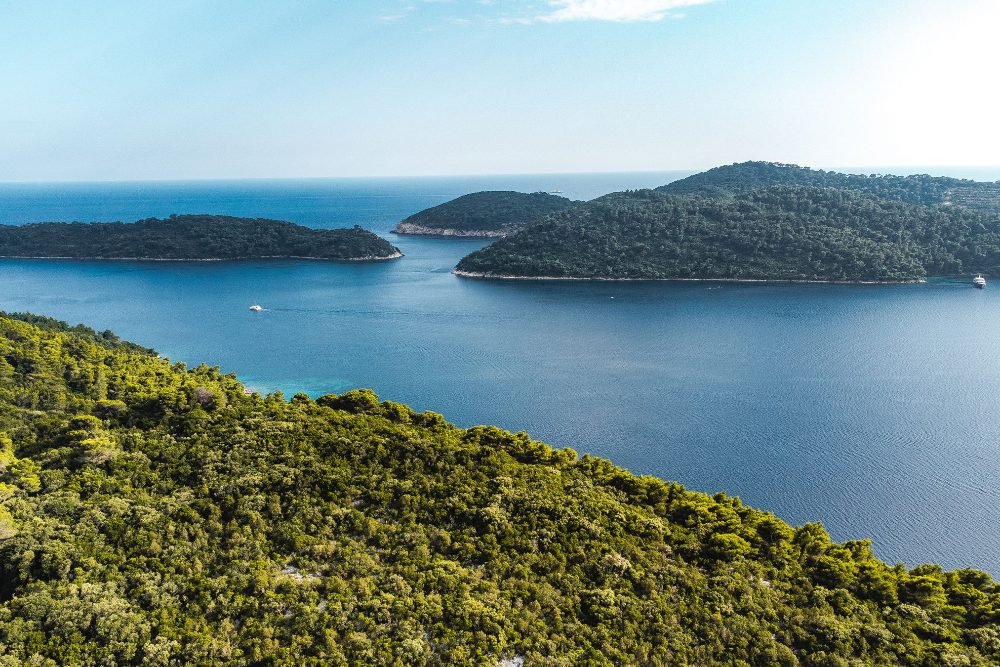 Islands near Dubrovnik