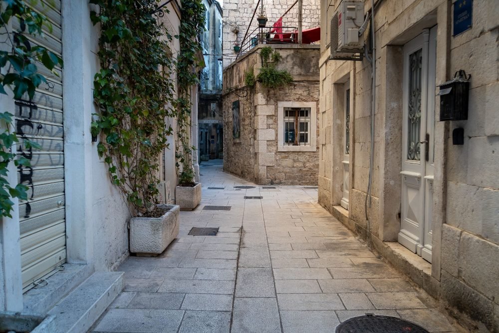 Old town lanes in Split