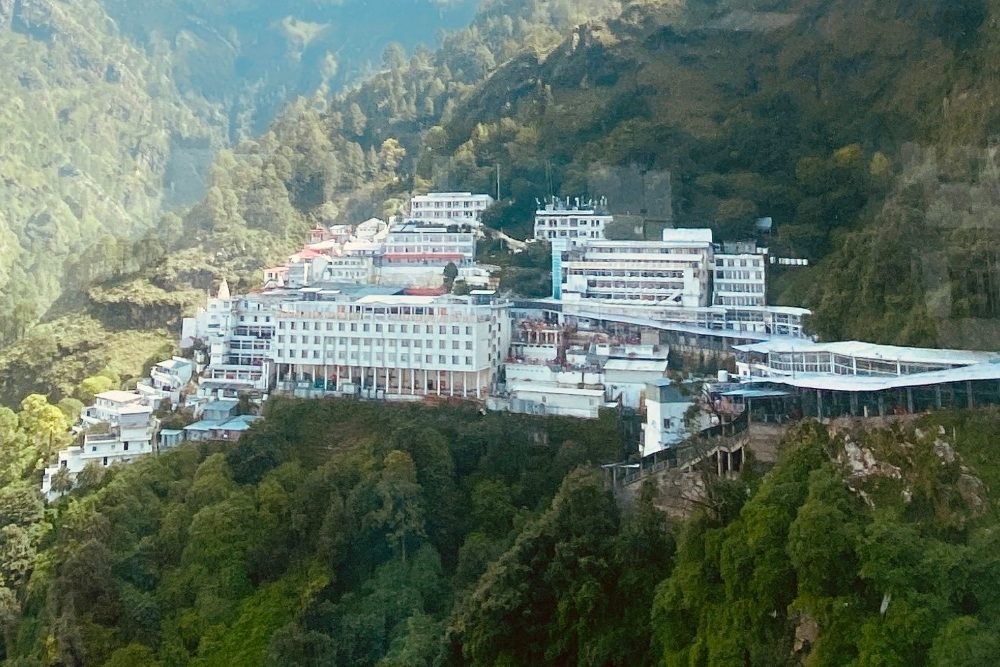 Vaishno Devi, in the Trikuta hills above Katra