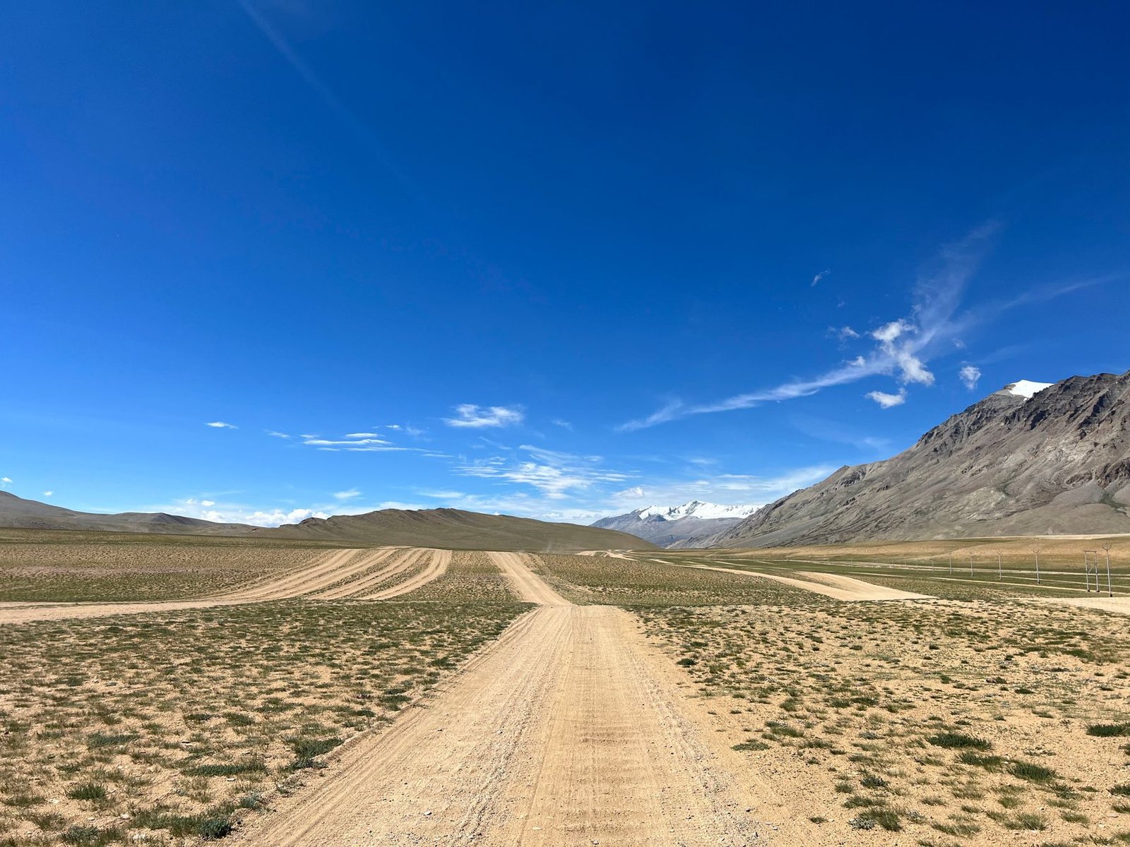 The open plains around Hanle, Ladakh