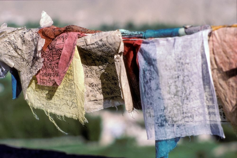 Prayer flags in Ladakh