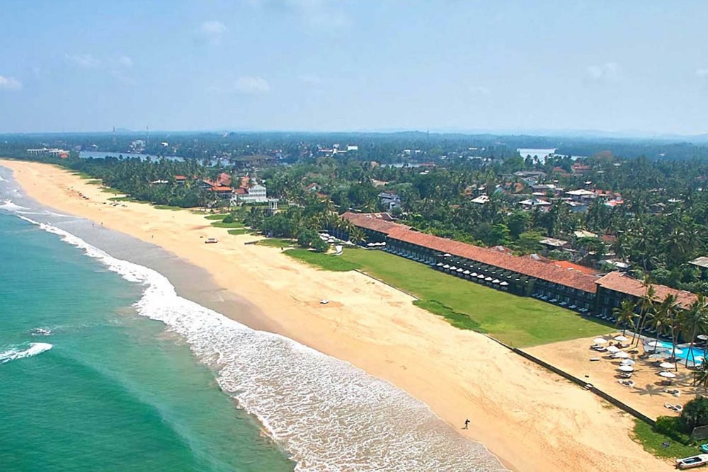 The coast at Bentota