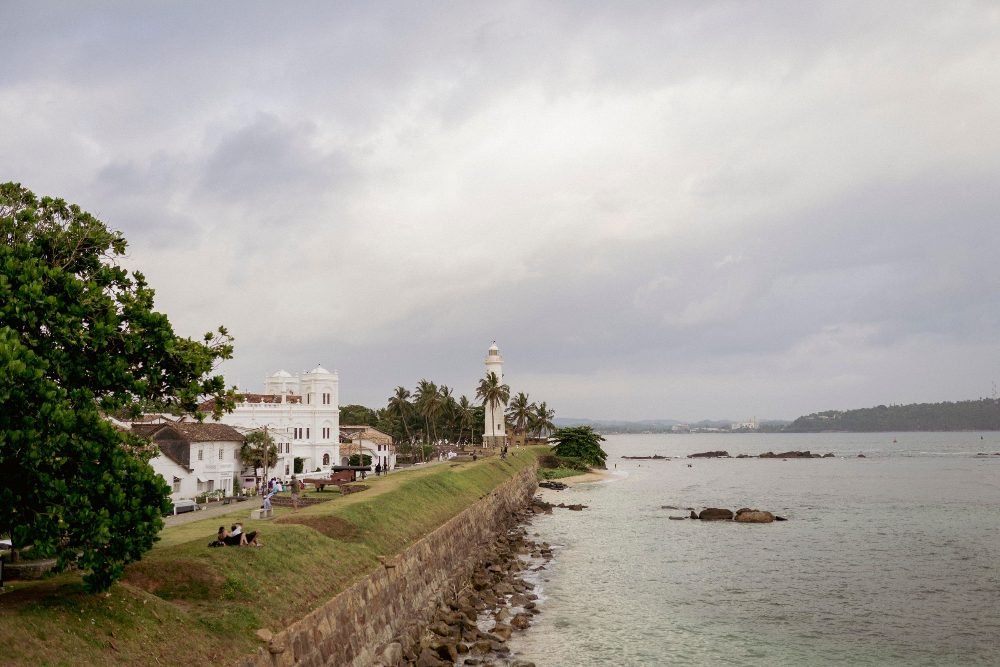 Galle lighthouse from the fort walls