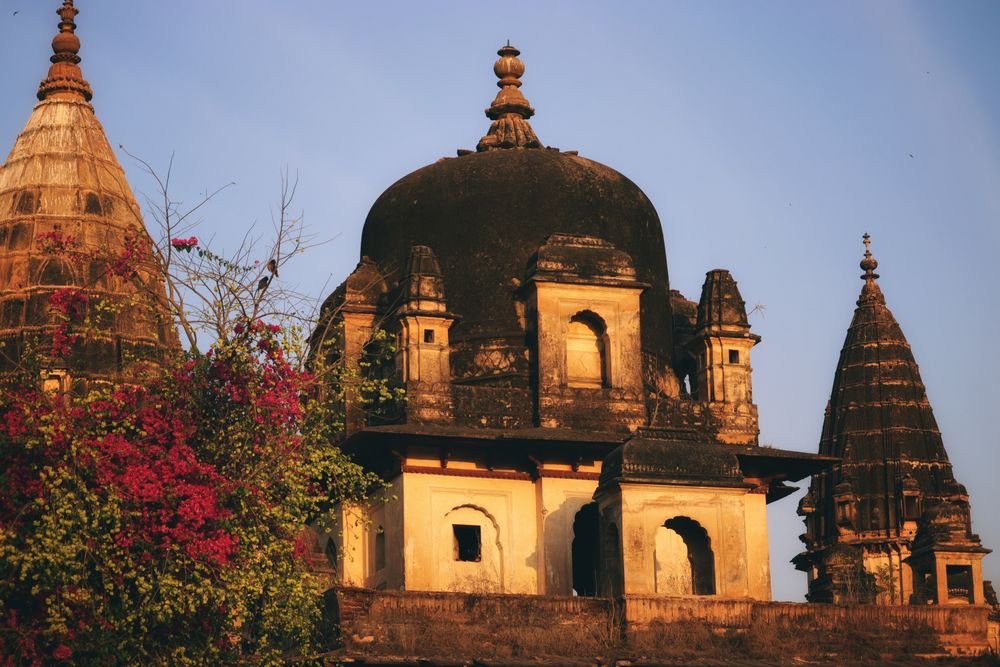 A temple in Orchha