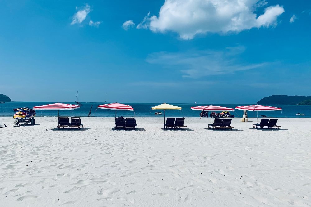A beach on Langkawi