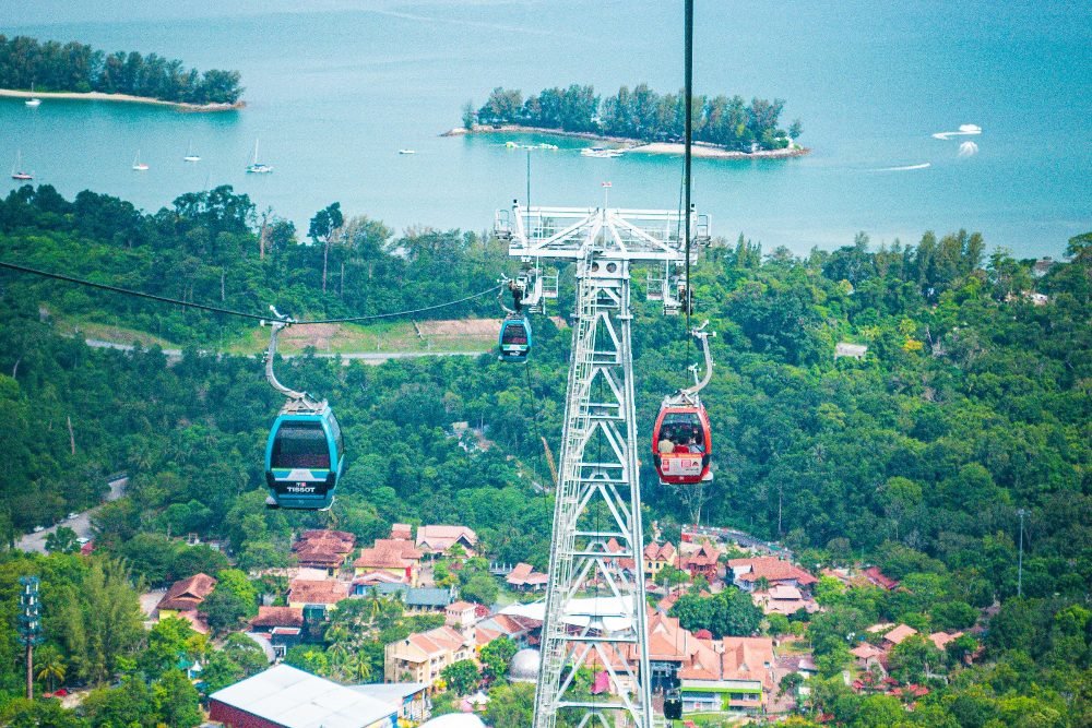 The Langkawi cable car