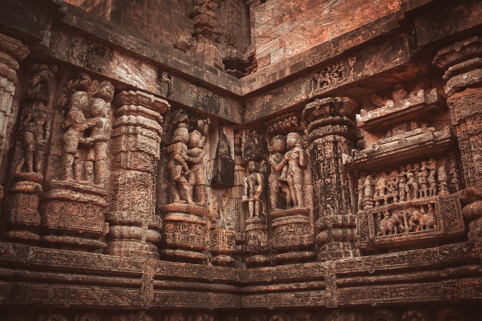 The Sun Temple at Konark, Odisha