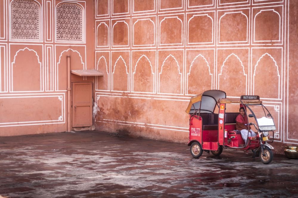 The pink walls of old Jaipur
