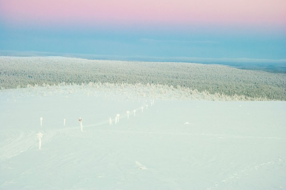 Saariselkä in winter