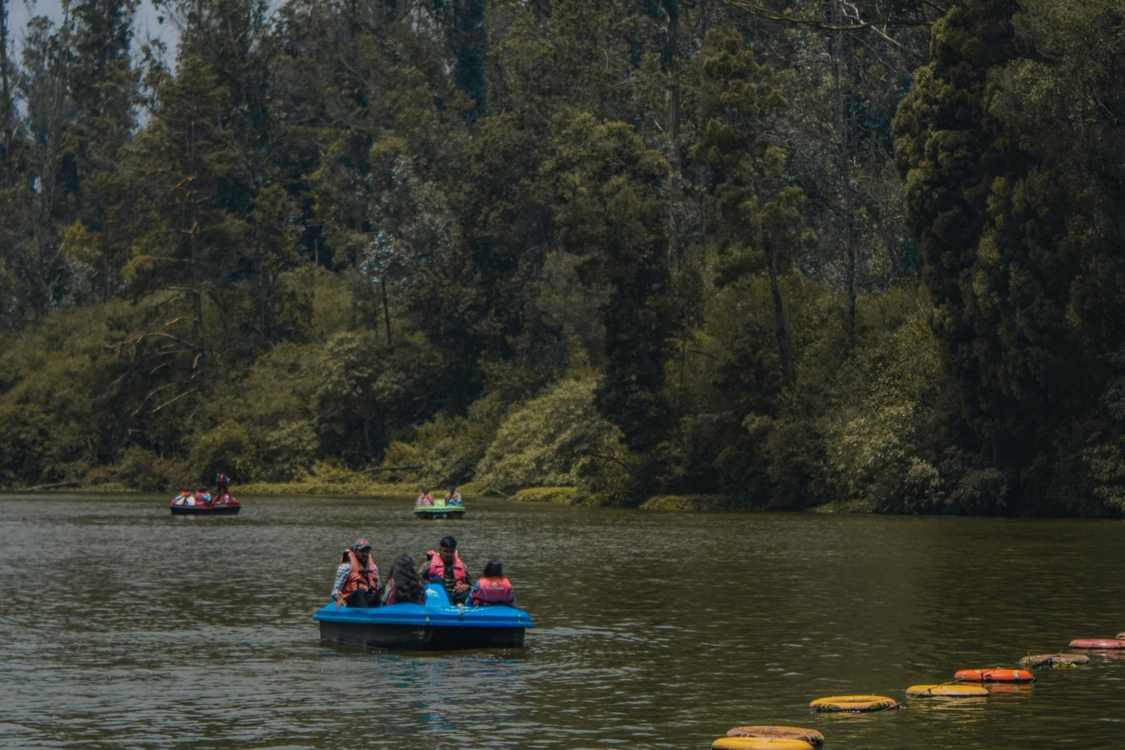 Boating on Ooty Lake
