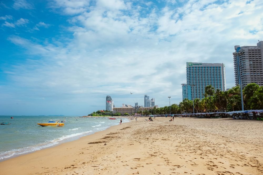 The beach at Pattaya