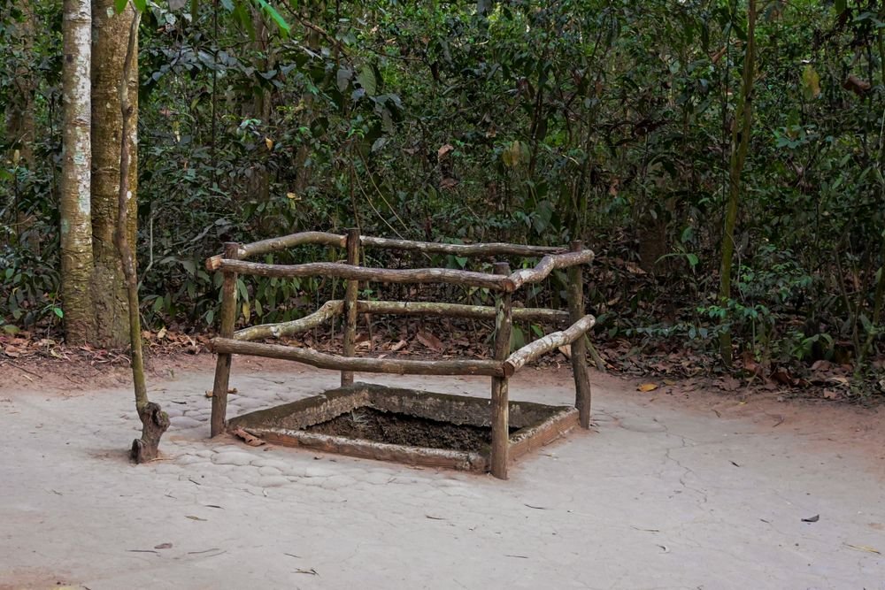Entrance to the Cu Chi Tunnels